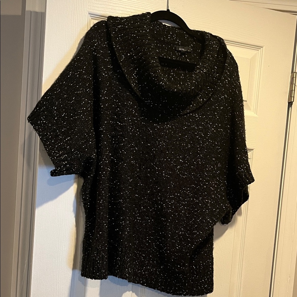 Black Speckled Knit sweater